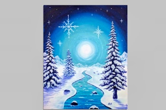 Paint Nite: The Beauty of Winter